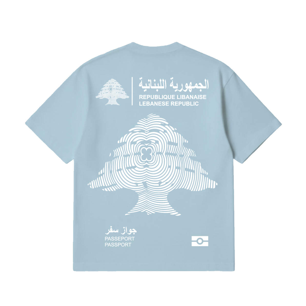 Nationwear Lebanon · Light Blue